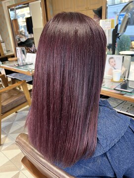 バブ バイネオリーブ(Bab by neolive) ブリーチなしダブルカラー☆チェリーピンク