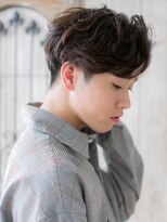 モッズヘア メン 上尾東口店(mod's hair men)&nbsp;七三アップバング＆かき上げツーブロックパーマstyle T上尾