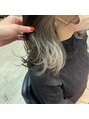ヘアメイク マルナ 大通店(HAIR MAKE MALUNA) 暗髪とグレージュのイヤリングカラー最高です