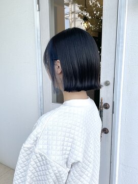 ヘアー ホスピタル ソアン(hair hospital soan) フェイスフレーミング☆ネイビー☆インナーカラー