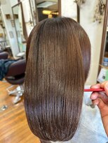 美容室 メザミー MESAMIES&nbsp;大人可愛いツヤ髪ナチュラルセミロングナチュラル