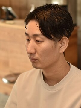 リム メンズヘア(LIM men's hair) 6:4アップバングリバースショート【メンズカット/メンズヘア】