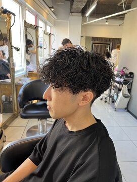 アイズ 海老名(AIZU) 波巻きスパイラルパーマ　波巻きパーマ　スパイラルパーマ