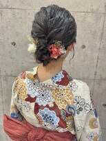 イロ プラス 南田宮店(iro+)&nbsp;【nanaka】浴衣ヘアアレンジ