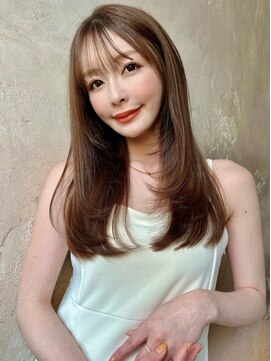 ロンド アンブル 四条烏丸(Lond ambre) 高質感ストレートで今っぽいトレンドヘアに