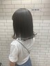 【前田指名限定】髪質改善ストレート＋カラー＋トリートメント＋ヘッドスパ
