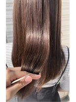 セレニテ(serenite)&nbsp;髪質改善トリートメントカラー　ラベンダーアッシュベージュ