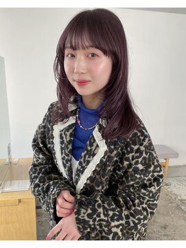 シロ(ciLo) ミディアムレイヤー×カシスカラー