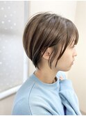 爽やか軽く見えるショートボブ!