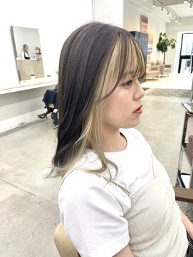 ニュート(Neut ) 抜きっぱなしフェイスフレーミング×暗めグレージュ