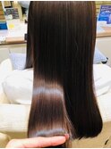 髪質改善オージュア/美髪ロング/艶髪ナチュラルストレート