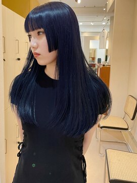 ケシキ大名(keshiki) 姫ロング×ダークネイビー/KAZU