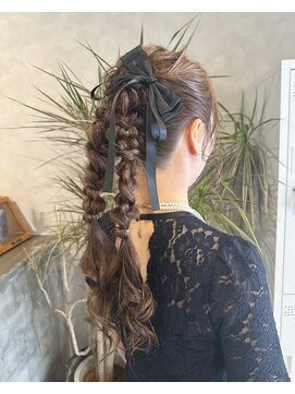 スタンス(STANCE) ツインポニー編み下ろし