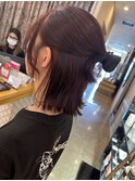 切りっぱなしボブ
