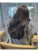 髪質改善カラー韓国レイヤー顔周りカットブリーチボブ立川._.