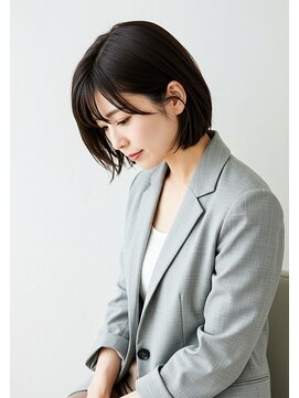 アントワープトーキョー(antwerp TOKYO) ３０代４０代５０代酸性ストレート髪質改善縮毛矯正ショート