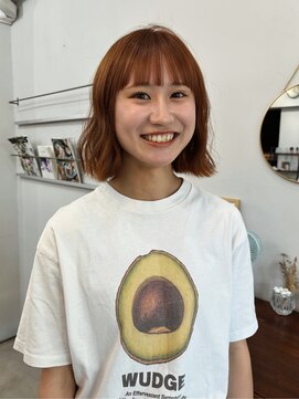 ペイジヘアー(paige hair) 高発色カラー／オレンジカラー