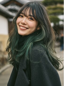 ヒマル 学芸大学(Himaru) レイヤーロブ/インナーカラー/フェイスフレーミング/学芸大学