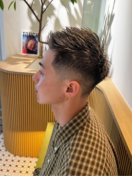 エコール(EcorE) フェード系メンズスタイル