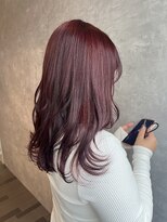 イル 天神西通り店(ill)&nbsp;ピンクブラウン/パーソナルカラー/暖色/ミディアムレイヤー/天神