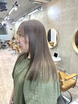 バド(bado)&nbsp;ベージュカラー/透明感カラー／レイヤーカット／髪質改善/本町