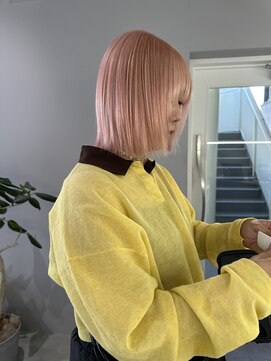 ワンカラー/ブリーチカラー/髪質改善/ハイトーンカラー