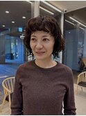 ボブパーマ/フレンチボブパーマ/20代/30代