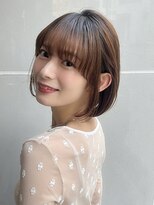 ディオ アンド ルーチェ アット(Dio&Luce at.) 大人可愛い×耳掛けコンパクトボブ