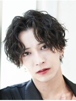 アストラ(ASTRA)&nbsp;MEN’S HAIR/サーフカール/刈り上げセンターパート