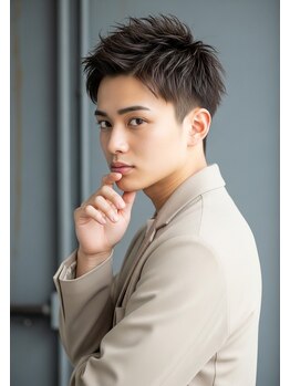 men's salon spes by r'eblancの写真/女性デザイナーが女性目線で【カッコいい】をご提案◎スタイリングのレクチャーもしっかりさせて頂きます◎