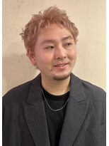 バイブ(Vibe)&nbsp;ペールピンクカラー×メンズショート