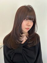 ウシワカマル ミライ(USHIWAKAMARU MIRAI) 王道モテ◎レイヤーカット×艶ブラウン