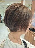 絶壁解消！美シルエットで作る大人の艶ボブ