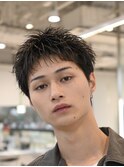 渋谷アクティブショートルーズショートパーマツイストパーマ緩め