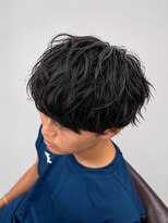 メルシー ドゥ メンズ(merci deux)&nbsp;波巻き風メンズマッシュ