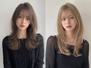 ヘアーズルーム 近鉄八尾(hair's RooM)の写真/【近鉄八尾】定番～最旬トレンドまで、豊富な薬剤バリエーション×ダメージレスで理想の色味が叶う♪