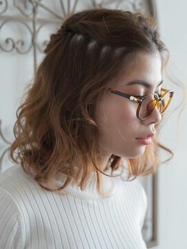 キープへアデザイン(keep hair design) 【keep hair design】簡単ねじりアレンジ