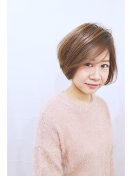 リンダ(LINDA) 【LINDA Yukari】フェアリーとろみショートボブ☆外国人風カラー