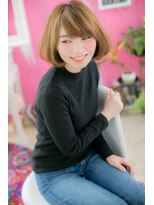 ミック ヘアアンドビューティー 大山店(miq  Hair&Beauty)&nbsp;ふんわりカジュアル★ミディマッシュボブ