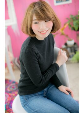 ミック ヘアアンドビューティー 大山店(miq Hair&Beauty) ふんわりカジュアル★ミディマッシュボブ