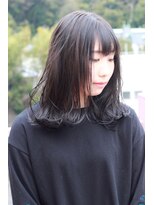 ビアージュ(Viage)&nbsp;【黒染めは嫌、だけど暗く】ブルーアッシュカラー