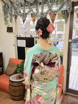 サロンド クラフト(salon de craft) 【成人式・結婚式に♪】振袖着物&ヘアセット