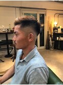フェードカット◆七三オールバック◆サイドグラデーション