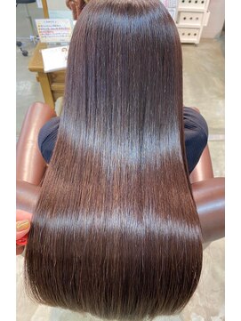 アイノア(AInoa) ロング×ブラウン