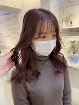 レンク(LENC)&nbsp;ブリーチカラー×暖色カラー×ブラウンカラー