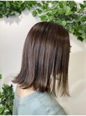 ワンレン×外ハネロブ【＃髪質改善＃ヘアケア】