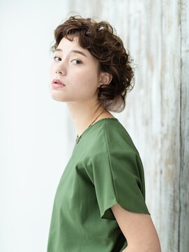 オレロ 国立(olelo) 大人ガーリー/似合わせカット/リバースセンターパート/国立