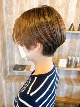 アルム(hair salon Alum) 『 コンパクトに☆ 大人気ハンサムショートスタイル 』