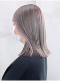 インナーラベンダー_アースカラーくびれヘアツートン_ba375923