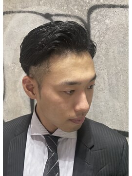 ヒロギンザ 神田店(HIRO GINZA) 七三/クールビジネススタイル